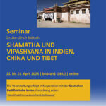 Shamatha und Vipashyana in Indien, China und Tibet