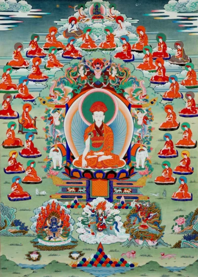 Der Fünfgliedrige Pfad der Mahāmudrā: Guru Yoga